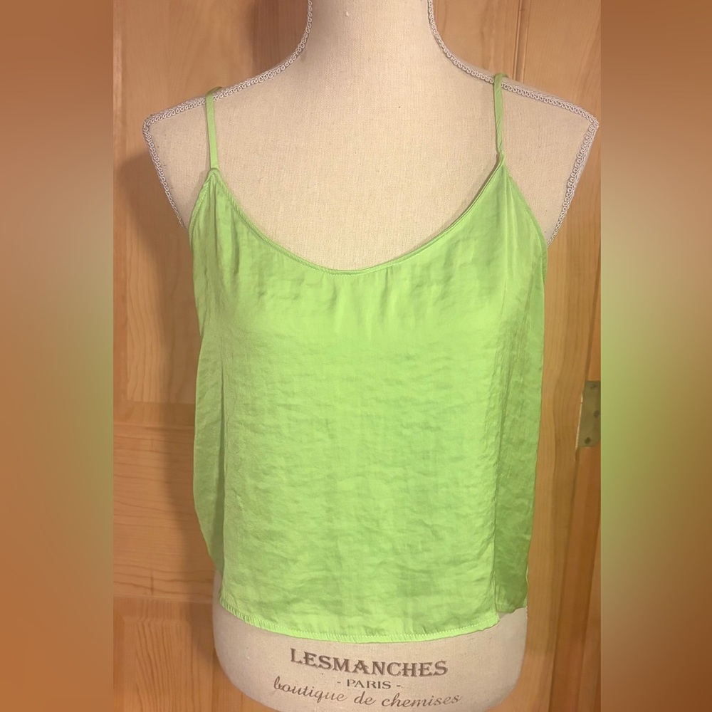 Light Green Silky Cami Top - Kendall & Kylie